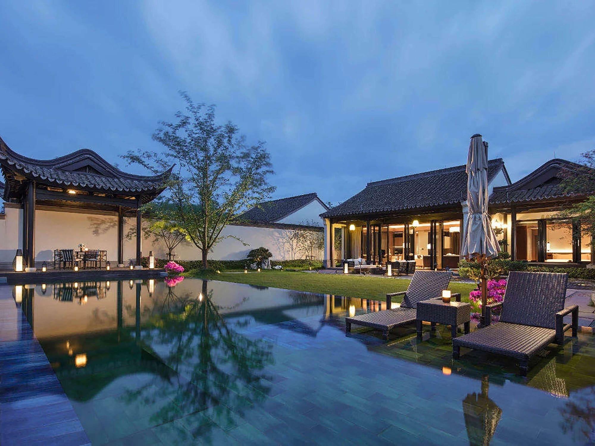 Hotel Banyan Tree Anji Chu-čou Exteriér fotografie