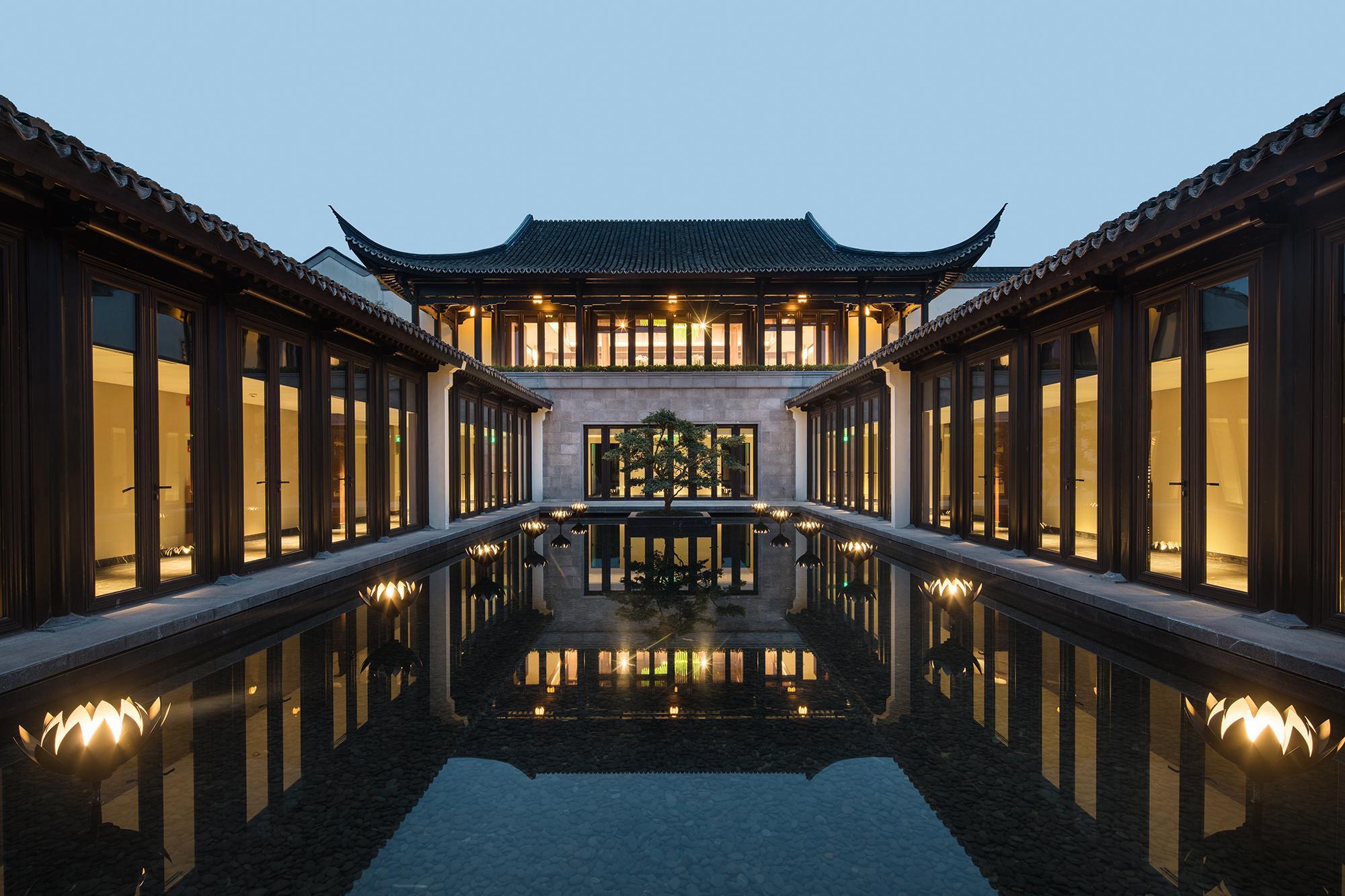 Hotel Banyan Tree Anji Chu-čou Exteriér fotografie